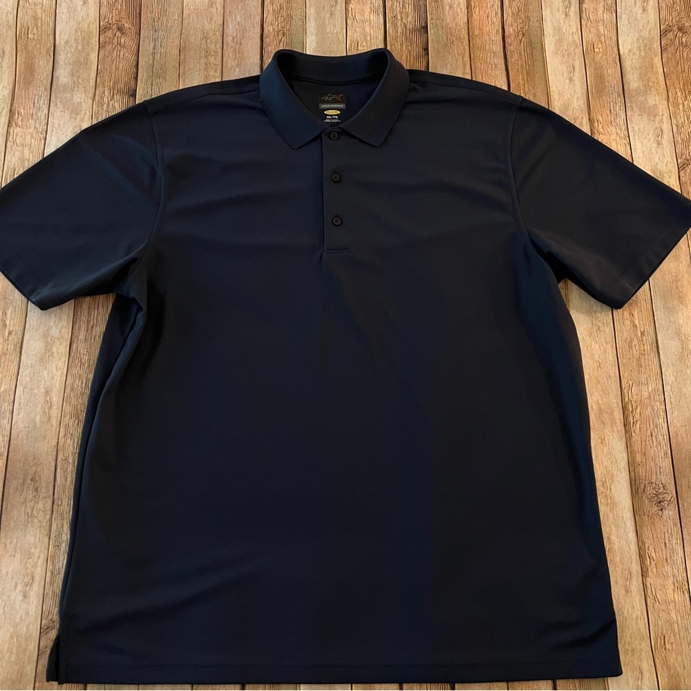 Greg Norman mens short sleeve quick dry polo golf shirt | size 2XL